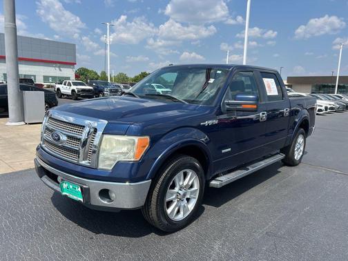 DARK BLUE PEARL METALLIC 2012 Ford F-150 Lariat
