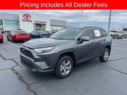 Magnetic Gray Metallic 2025 Toyota RAV4 XLE