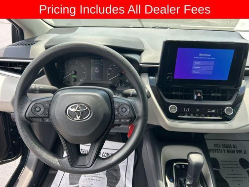 Midnight Black Metallic 2023 Toyota Corolla Hybrid LE