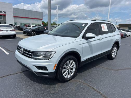 White Silver 2018 Volkswagen Tiguan 2.0T S