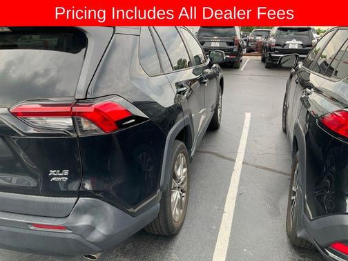 Midnight Black Metallic 2022 Toyota RAV4 XLE Premium