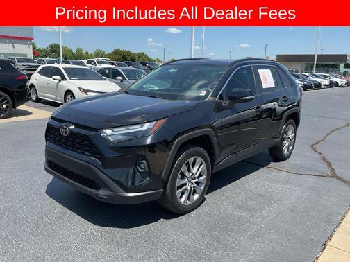 Midnight Black Metallic 2022 Toyota RAV4 XLE Premium