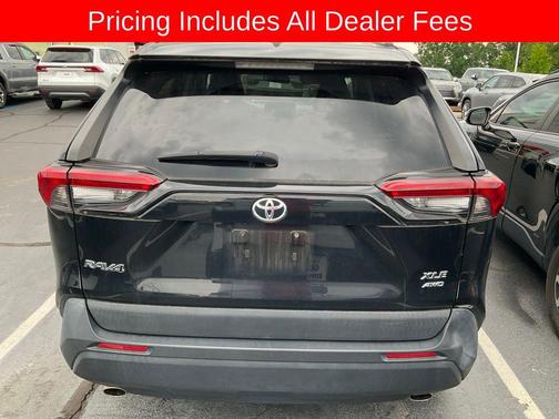 Midnight Black Metallic 2022 Toyota RAV4 XLE Premium