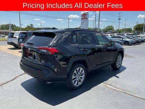 Midnight Black Metallic 2022 Toyota RAV4 XLE Premium