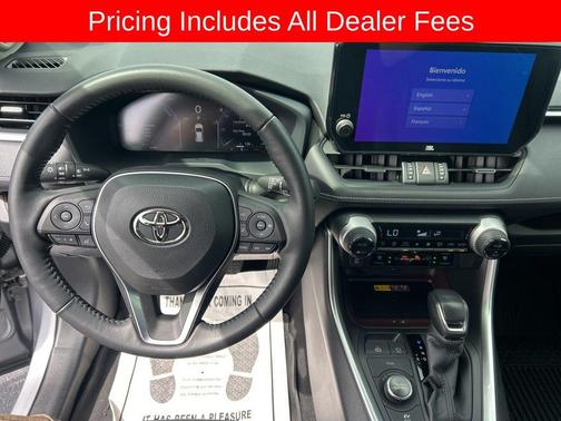 Silver Sky Metallic 2024 Toyota RAV4 Hybrid SE