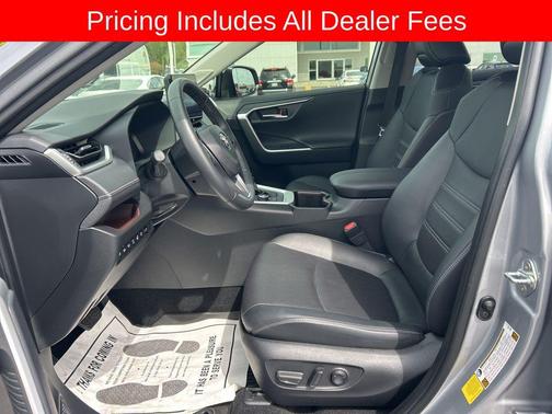 Silver Sky Metallic 2024 Toyota RAV4 Hybrid SE