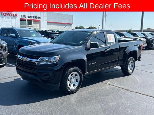 Black 2021 Chevrolet Colorado WT