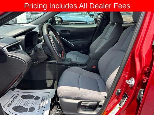 Soul Red Crystal 2026 Toyota Corolla Hybrid SE