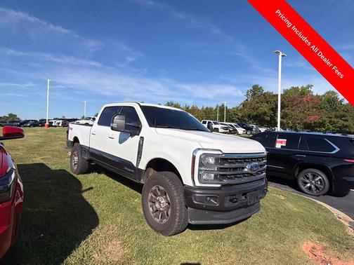 Star White Metallic Tri-Coat 2024 Ford F-350 King Ranch