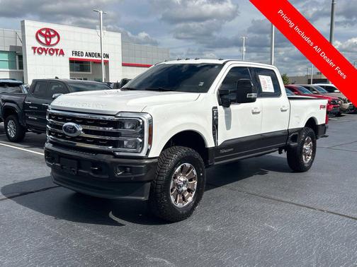 Star White Metallic Tri-Coat 2024 Ford F-350 King Ranch