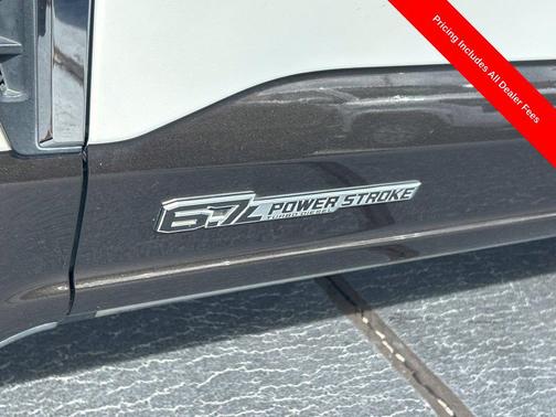 Star White Metallic Tri-Coat 2024 Ford F-350 King Ranch
