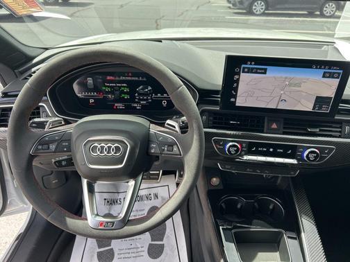 Glacier White Metallic 2022 Audi RS 5 2.9T