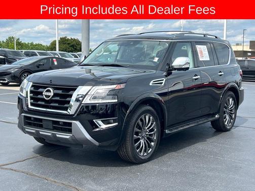 Super Black 2023 Nissan Armada Platinum 2WD
