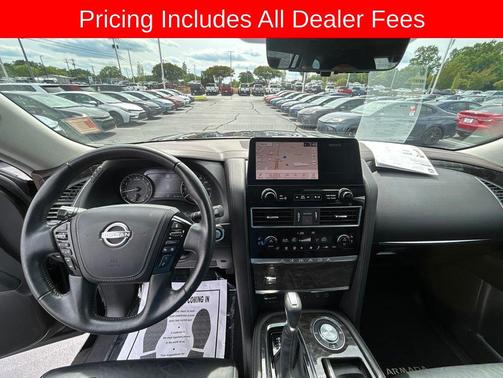 Super Black 2023 Nissan Armada Platinum 2WD
