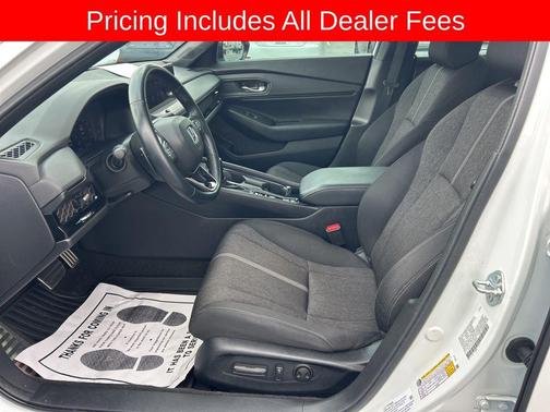 Platinum White 2024 Honda Accord Hybrid Sport