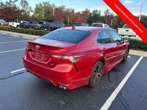Supersonic Red 2019 Toyota Camry SE