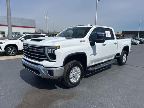 Summit White 2024 Chevrolet Silverado 3500 LTZ