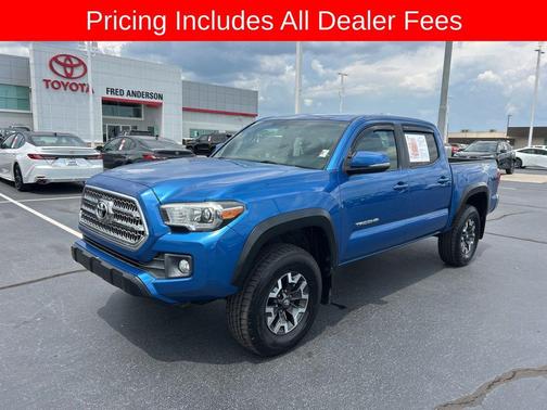 Blazing Blue Pearl 2017 Toyota Tacoma TRD Off Road