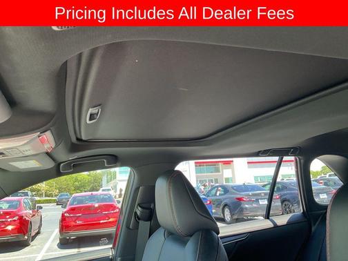 Blueprint/Midnight Black Metallic 2025 Toyota RAV4 Hybrid SE