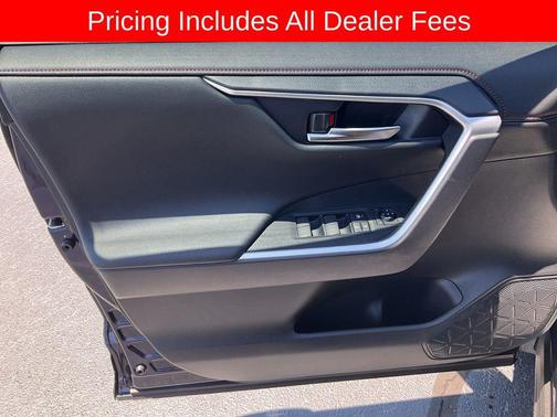 Blueprint/Midnight Black Metallic 2025 Toyota RAV4 Hybrid SE
