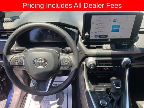 Blueprint/Midnight Black Metallic 2025 Toyota RAV4 Hybrid SE