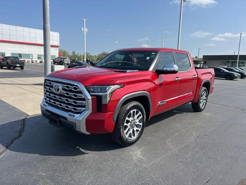 Supersonic Red 2024 Toyota Tundra Hybrid 1794 Edition