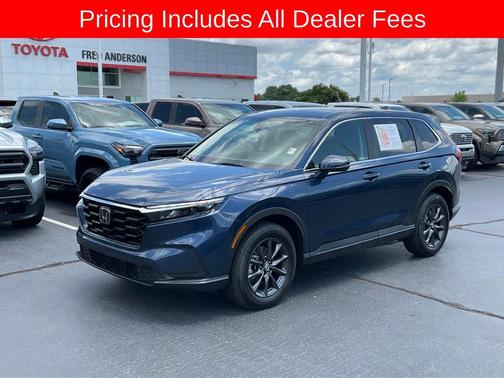 Blue Metallic 2026 Honda CR-V EX-L AWD