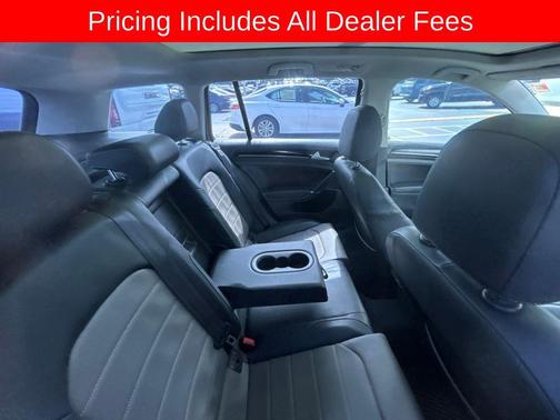 Night Blue 2015 Volkswagen Golf SportWagen TDI SEL 4-Door