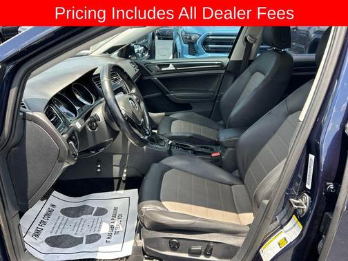 Night Blue 2015 Volkswagen Golf SportWagen TDI SEL 4-Door