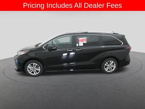 Midnight Black Metallic 2026 Toyota Sienna Limited