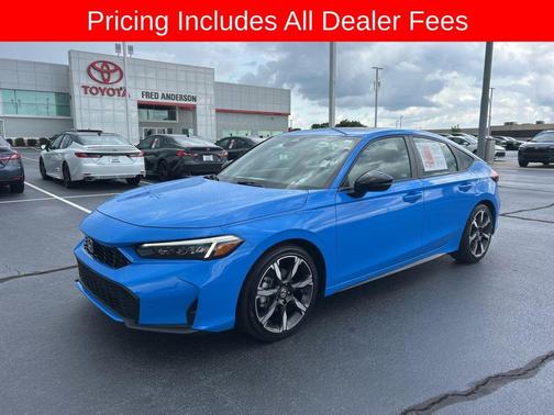 Blue Pearl 2025 Honda Civic Hybrid Sport Touring
