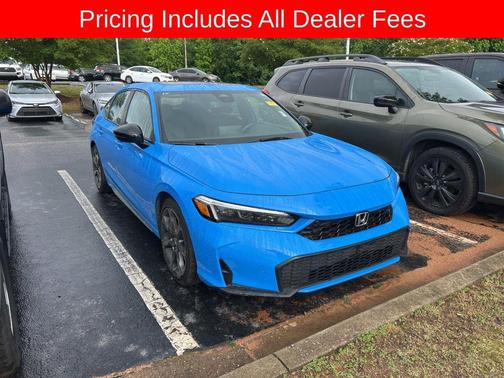 Blue Pearl 2025 Honda Civic Hybrid Sport Touring
