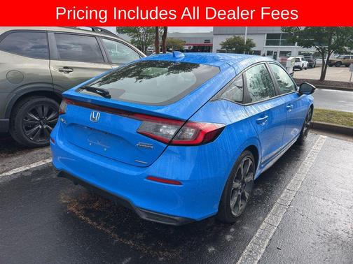 Blue Pearl 2025 Honda Civic Hybrid Sport Touring