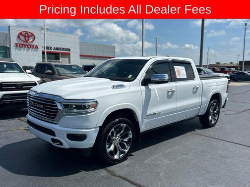 Bright White Clearcoat 2020 RAM 1500 Longhorn