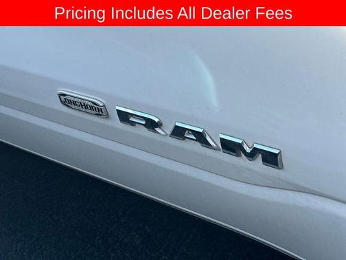 Bright White Clearcoat 2020 RAM 1500 Longhorn
