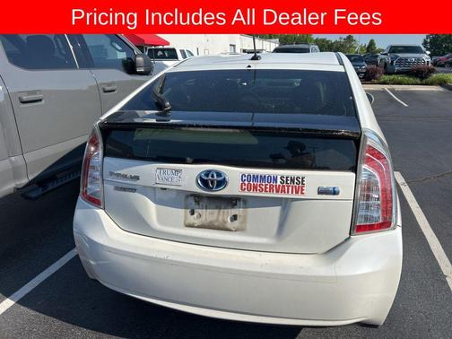 Blizzard Pearl 2015 Toyota Prius Four