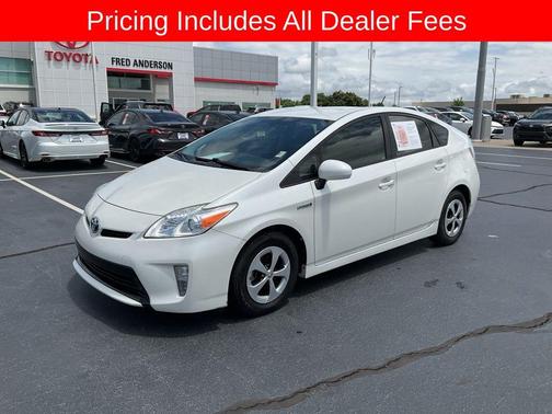 Blizzard Pearl 2015 Toyota Prius Four