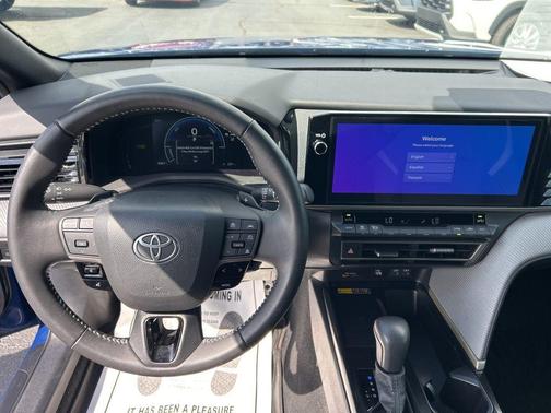Reservoir Blue 2025 Toyota Camry SE