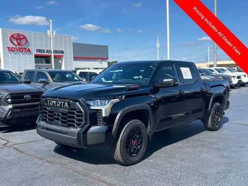 Midnight Black Metallic 2024 Toyota Tundra Hybrid TRD Pro