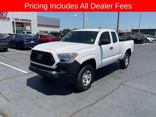 White 2022 Toyota Tacoma SR