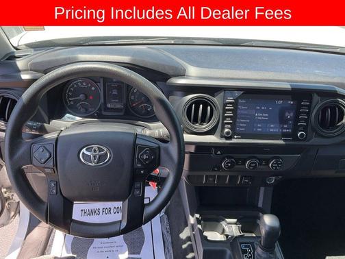 White 2022 Toyota Tacoma SR