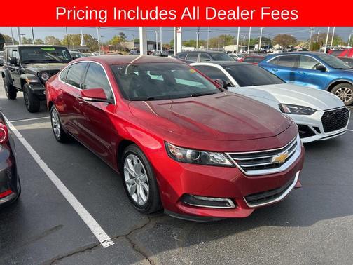 Cajun Red Tintcoat 2018 Chevrolet Impala 1LT