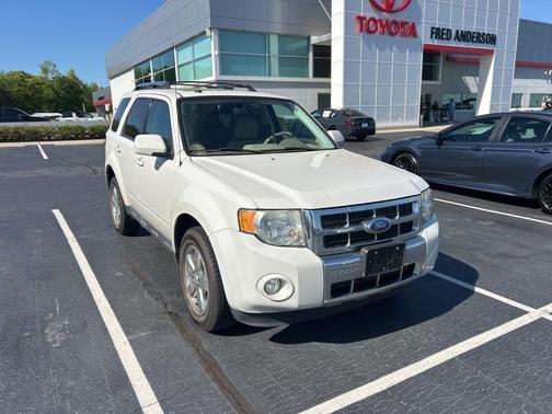 WHITE SUEDE 2011 Ford Escape Limited