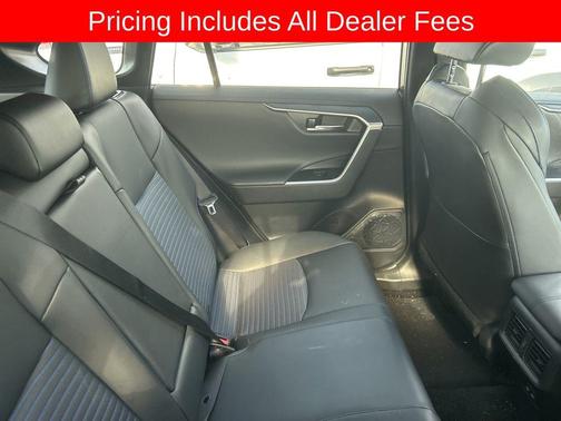 Magnetic Gray Metallic/Midnight Black Metallic 2024 Toyota RAV4 Hybrid SE