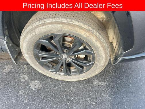 Magnetic Gray Metallic/Midnight Black Metallic 2024 Toyota RAV4 Hybrid SE