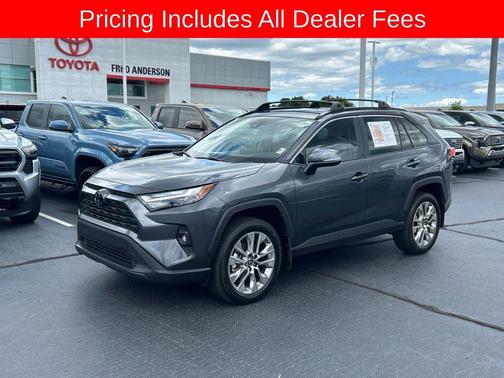 Magnetic Gray Metallic 2025 Toyota RAV4 XLE Premium