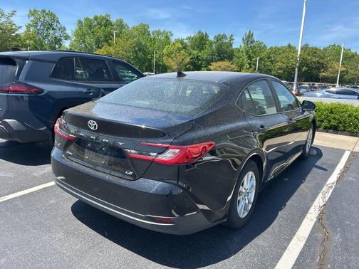 Midnight Black Metallic 2025 Toyota Camry LE