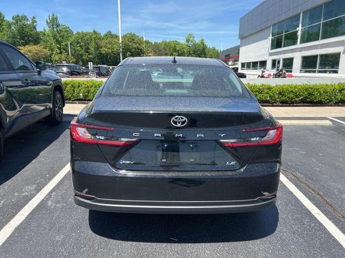 Midnight Black Metallic 2025 Toyota Camry LE