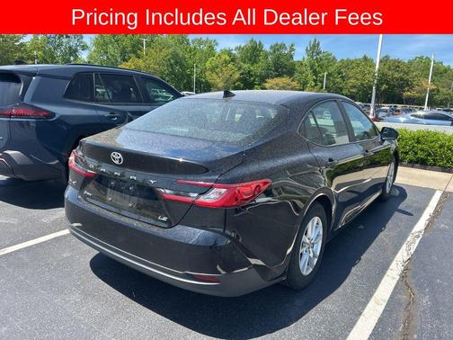 Midnight Black Metallic 2025 Toyota Camry LE