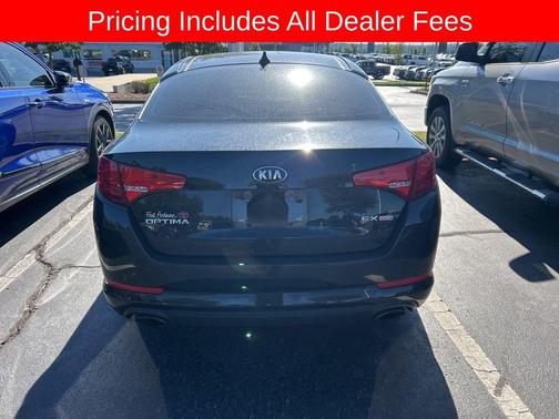 Ebony Black 2013 Kia Optima EX